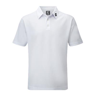 Polo Pique Etirable Uni Fit blanc (91823) - FootJoy