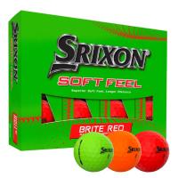 12 Balles de golf SOFT FEEL BRITE 2023 - Srixon