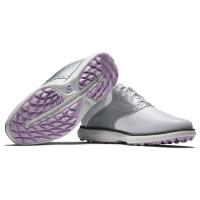 Chaussure femme FJ Traditions Spikeless 2024 (97990 - Blanc / Argent) - Footjoy