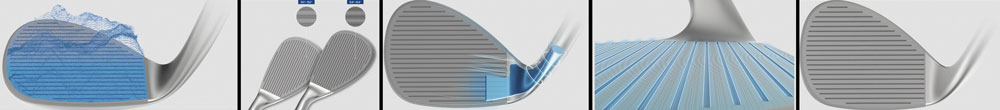 Wedge RTX Zipcore Full Face 2 Tour Satin Cleveland Golf