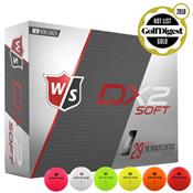 12 Balles de golf DX2 Soft Optix - Wilson
