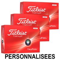36 Balles TITLEIST Personnalisées TruFeel - Titleist