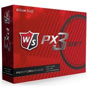 12 Balles de golf PX3 Soft (WGWR54850) - Wilson 