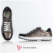 Chaussure homme Antonio 2017 (Noir-Gris) - SP Golf Shoes