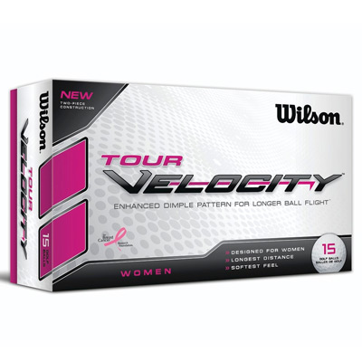 15 Balles de golf Velocity Tour Femme - Wilson
