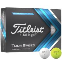12 Balles de golf Tour Speed 2022 - Titleist