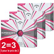 3x12 Balles de golf SuperSoft femme - Callaway