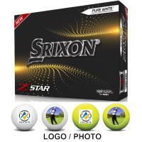 12x12 Balles SRIXON Logotées Z-Star - Srixon <b style='color:red'>(dispo au 15 novembre 2022)</b>