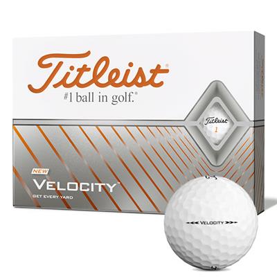 12 Balles de golf Velocity 2020 (T8025S-BIL) - Titleist