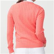 Pull Cable Femme Sugar Coral (234481-S097) - Rohnisch