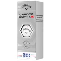 12 Balles de golf Chrome Soft X LS Triple Track - Callaway