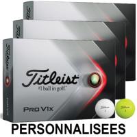 36 Balles TITLEIST Personnalisées Pro V1x