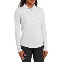 Polo manches longues protection solaire blanc Femme (80190) - Footjoy