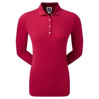 Polo manches longues protection solaire rouge Femme (80193) - Footjoy
