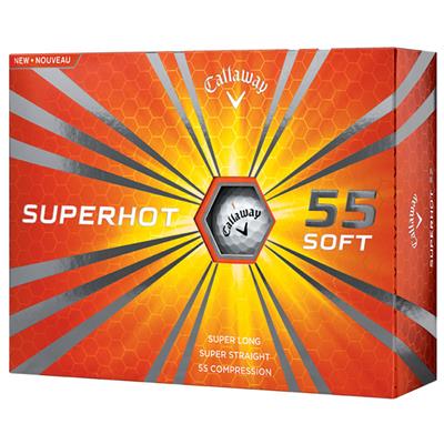 12 Balles de golf Superhot 55 - Callaway