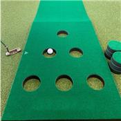 Tapis de putting Pong avec Couvre Trous - Golfleader