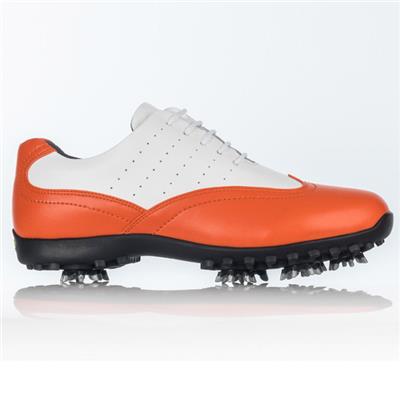 Chaussure femme Nova 2017 (Blanc-Orange) - SP Golf Shoes