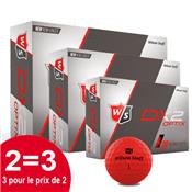 3x12 Balles de golf DX2 Soft Optix - Wilson
