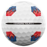 12 Balles de golf Chrome Tour X Tru Track 2024 - Callaway