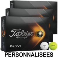 36 Balles TITLEIST Personnalisées Pro V1