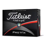12 Balles de golf Pro V1x 2016 - Titleist