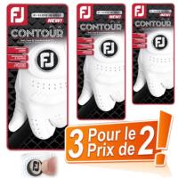 3 Gants de golf Femme Contour FLX (2=3) + Q Mark Offert - FootJoy