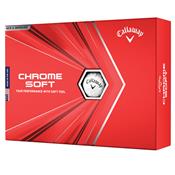 12 Balles de golf Chrome Soft 2020 - Callaway