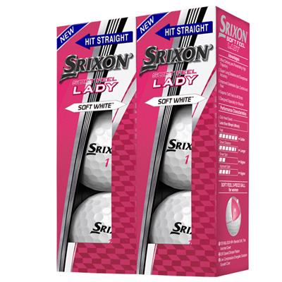 6 Balles de golf SOFT FEEL Femme - Srixon