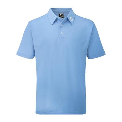 Polo Pique Etirable Uni Fit bleu clair (91826) - FootJoy