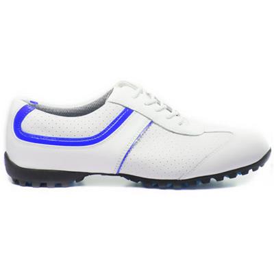 Chaussure femme Orangia Lacets 2017 (blanc-bleu) - SP Golf Shoes
