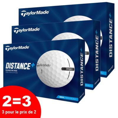 3x12 Balles de golf Distance + - TaylorMade