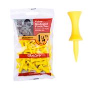 Tees en plastique gradué jaune 45mm 1 3/4 (30 tees / TEP116) - Masters