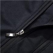 Veste Zip Double Couche Velcro (ZE07-2 noir/rouge) - Tartan