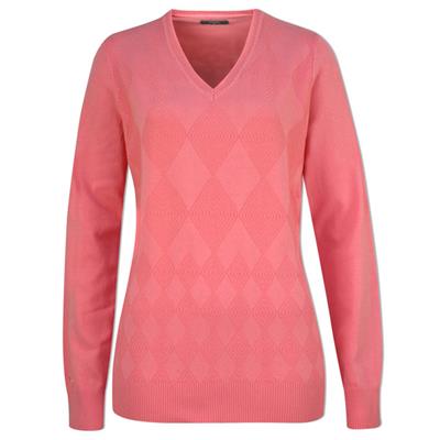 Pull Ribbed Coton Femme (rose) - Callaway