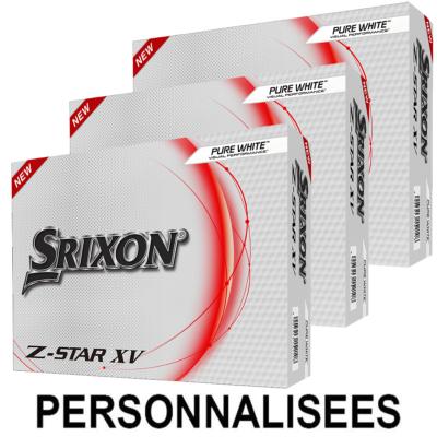 36 Balles SRIXON Personnalisées Zstar XV - Srixon