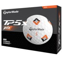 12 Balles de golf TP5x Pix 2024 - TaylorMade