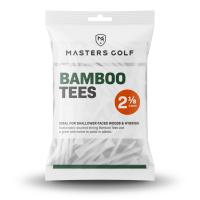 Tees en bambou blanc 54mm 2 1/8'' (25tees / TEB0007) - Masters