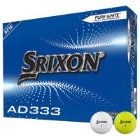 12 Balles de golf AD333 2021 (10314234) - Srixon <b style='color:red'>(dispo au 31 janvier 2023)</b>