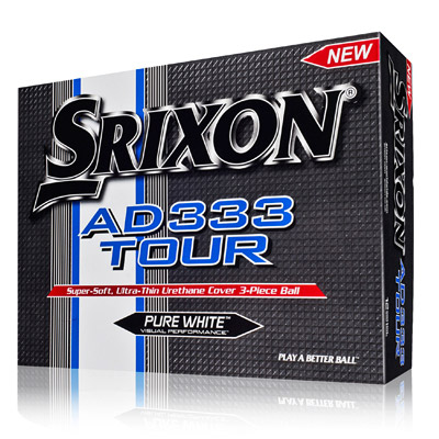 12 Balles de golf AD333 Tour - Srixon