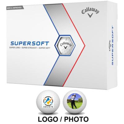 12x12 Balles CALLAWAY Logotées SuperSoft - Callaway