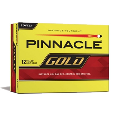 12 Balles de golf Gold Precision - Pinnacle
