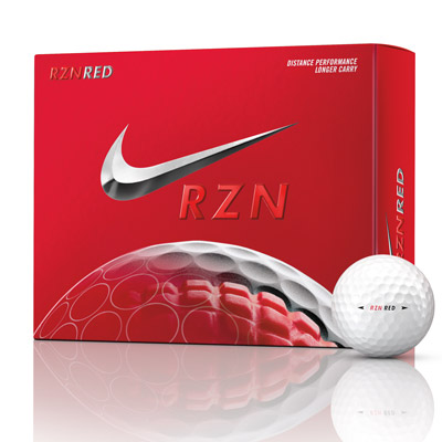 12 Balles de golf RZN Red - Nike