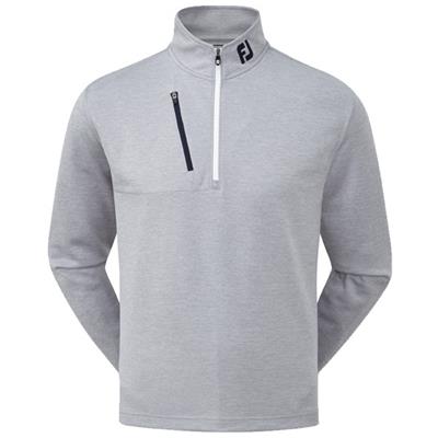 Pull Over Chill Out Heather Pinstripe gris (92481) - FootJoy