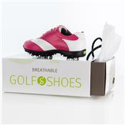 Chaussure femme Malonee Crampons 2017 (rose) - SP Golf Shoes