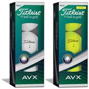 12 Balles de golf AVX 2018 - Titleist