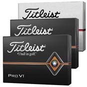 36 Balles de golf Pro V1 / Pro V1X 2019 - Titleist