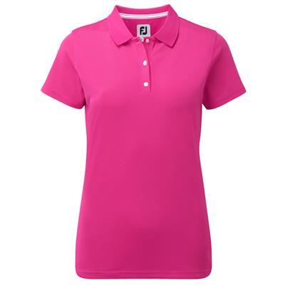Polo Piqué Uni Femme rose (94326) - FootJoy