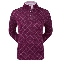 Pull Over Chill-Out Matelassé Femme prune (88856) - FootJoy