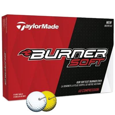 12 Balles de golf Burner Soft - TaylorMade