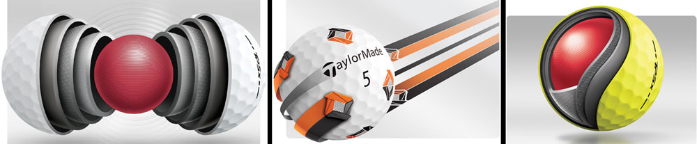 Balles TP5x Taylormade Golf